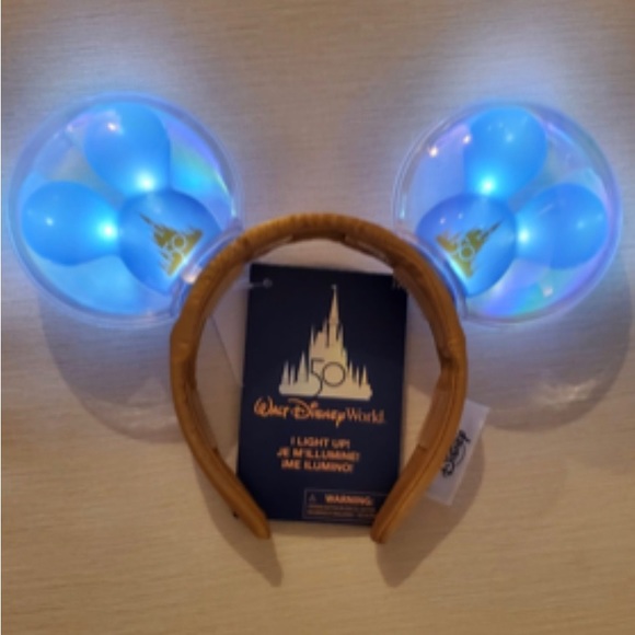 Disney 50th Anniversary Light Up Ears - Picture 1 of 6